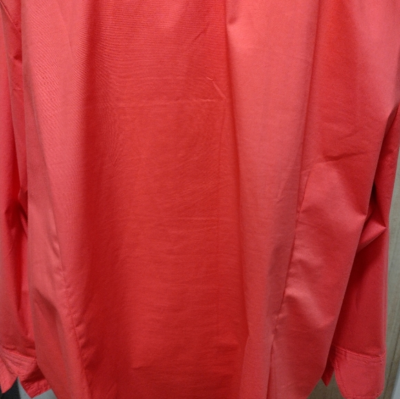 NWOT Riders by Lee Easy Care Blouse Coral Colored - Picture 4 of 4